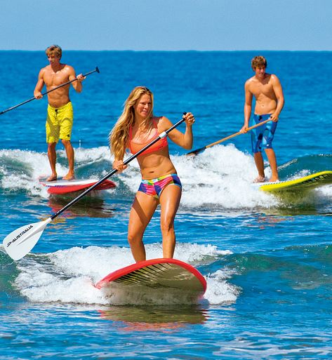 woman stand up paddle board clothing